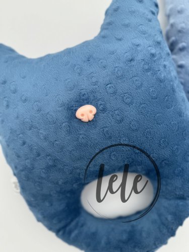 Pillow MACKO blue color
